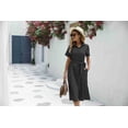 thumbnail image 4 of Zeagoo Womens Summer Dress Short Sleeve Casual Summer Sunress Tunic Dress Cover up with Pockets, 4 of 7