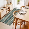 Area Rugs 2X6 Green Stripes Vintage Boho Non Slip Washable Photo Inspiration