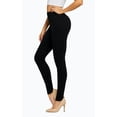 thumbnail image 7 of Conceited Women's Chloe High Waist Ultra Soft Basic Yoga Leggings - Pack of 2, 7 of 7