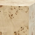 thumbnail image 4 of Cosmos 36" Square Burl Wood Coffee Table, 4 of 9