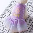 thumbnail image 5 of Walbest Dog Girl Dress Dog Princess Clothes Summer Tutu Dog Vest Shirt Clothes Pet Puppy Skirts, 5 of 7