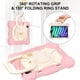 thumbnail image 2 of Funda Resistente a Prueba de Golpes para iPad A16 11 / iPad A16 10, Funda Protectora de Silicona + Capa de PC con Soporte Giratorio de 360° y Correa para el Hombro, Rosa, para iPad A16 11/10, 2 of 7
