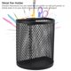 thumbnail image 3 of Taza De Metal Para Bolígrafos, Construcción Robusta, Organizador De Bolígrafos De Metal De Gran Capacidad, Versátil Para Colgar Para La Escuela, 3 of 7