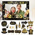 thumbnail image 2 of Handheld 2025 New Year Party Photo Properties For Family Gatherings And Corporate Event Feature Durable Paper And Wood, 2 of 5