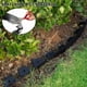 thumbnail image 3 of Borde de jardín flexible, bordes de plástico, borde de jardín de plástico, con 15 clavos de fijación, longitud 5 m, negro-, 3 of 5