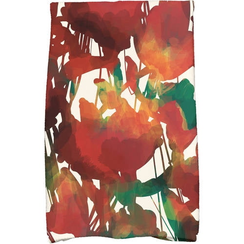 Simply Daisy 18" x 30" Abstract Floral Floral Print Hand Towel