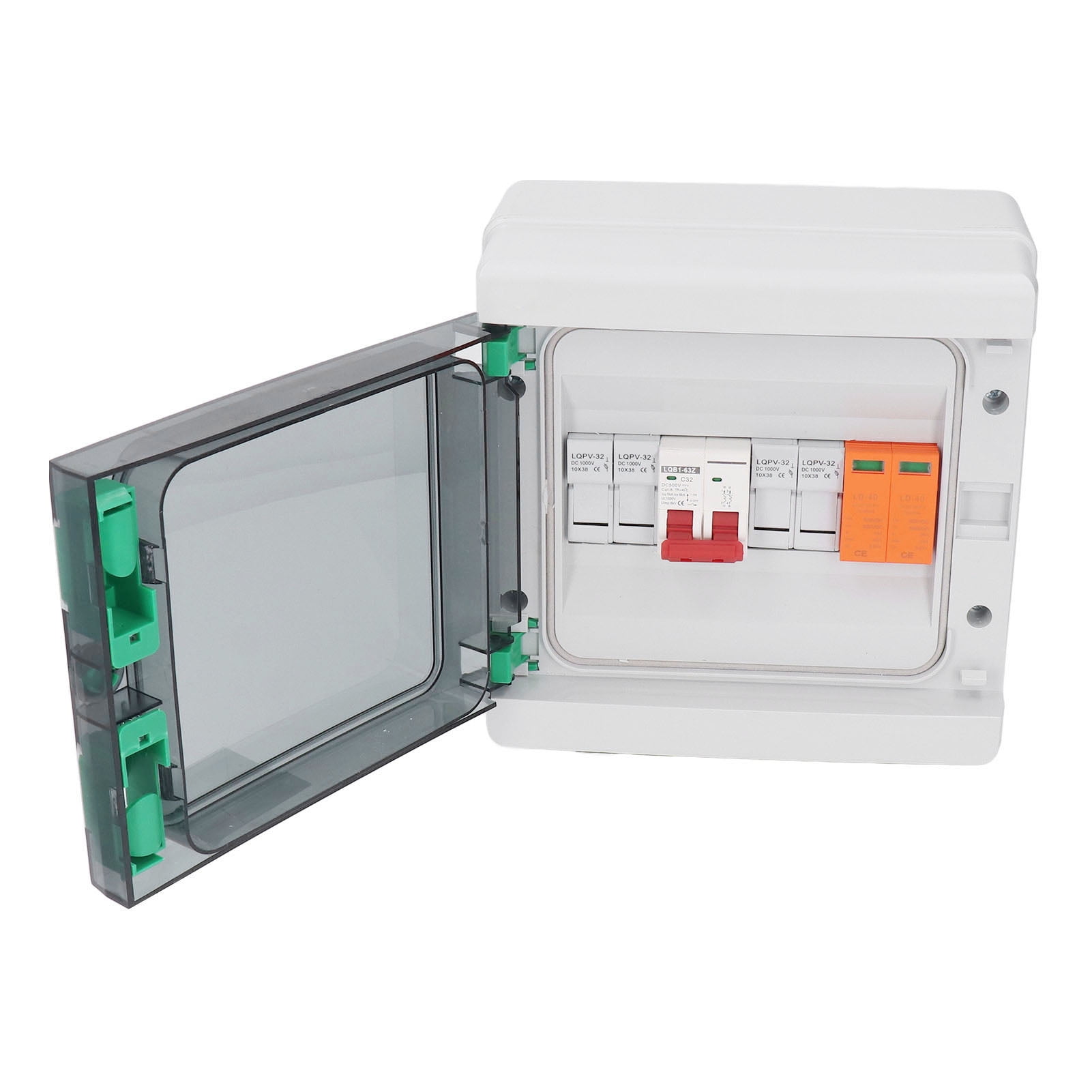 Cuadro Eléctrico Premontado Para Instalación Solar Fotovoltaica | Con Protección Contra Rayos, Fusible DC Y MCB