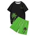 thumbnail image 5 of Playeras Negras Para Hombre Algodon, Camiseta De Manga Corta Con Cuello Redondo Y Estampado A La Moda Para Niñas Y Niños, Camiseta Holgada De Verano, Camisetas Casuales, 5 of 5