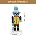 thumbnail image 3 of Creative Cartoon Animal Element Nutcracker Ornament Delicate Desktop Wooden Nutcracker Decoration, 3 of 8