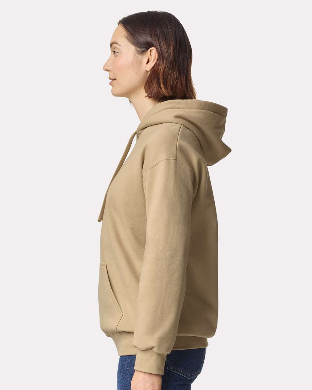 Gildan 19500 Hammer™ Maxweight Hooded Sweatshirt-TAN-S