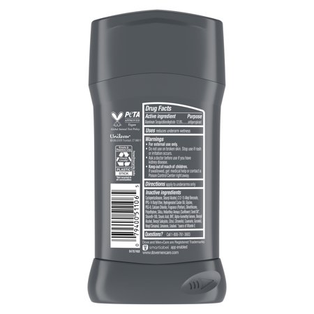 DOVE MEN+CARE ANTIPERSPIRANT DEODORANT FOR MEN AQUA SCENT, COOL FRESH, 2.7 OZ