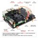 thumbnail image 3 of Kit de almacenamiento NAS Geekworm NaSPi V2.0 para Raspberry Pi 4, 3 of 9