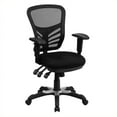 thumbnail image 1 of Scranton & Co Mid-Back Mesh Office Chair in Black, 1 of 2