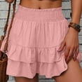 thumbnail image 1 of WILLBEST Pantalones Casuales de Mujer, Moda, Color Sólido, Pierna Ancha, Pantalones Cortos, Culottes Casuales para Uso Diario Chica, 1 of 5