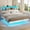 White, variant on Torveric Full Floating Bed Frame with Charging Station and LED Lighted Bookcase Headboard Metal Platform Bed PU Leather Adjustable Tufted Upholstered Bed, Black