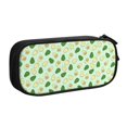 thumbnail image 2 of Vsdgher Avocado Print Large Capacity Pencil Case Pouch with Zipper, Portable Aesthetic Big Capacity Pencil Cases Pen Office Travel Stationery Bag, 2 of 8