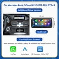 thumbnail image 3 of 10.25 Inch Car In-Dash Navigation GPS Units for Mercedes Benz E Class W212 with NTG4.5/4.7 System 2012-2015 Wireless CarPlay Android Auto Multimedia Car Radio Receiver Support Bluetooth, 3 of 8