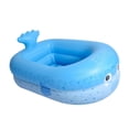 thumbnail image 2 of S SERENABLE Inflatable Pool Easy Setup Kiddie Swimming Pool for Home Indoor Outside Lawn 160cm blue, 2 of 9