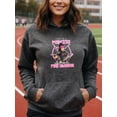 thumbnail image 3 of Retro Breast Cancer Awareness Hoodie for Men and Women, Unisex Pullover Hooded Sweatshirt, Comfortable Cotton Poly Blend, Support and Awareness Casual Outfit, 3 of 5