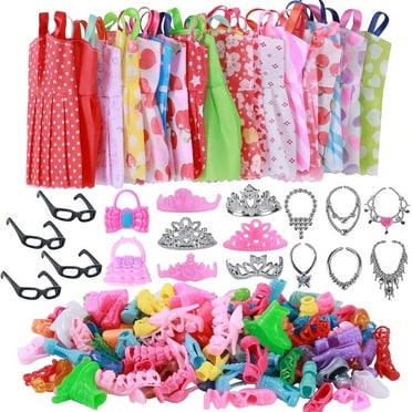 Expressions 6pc Dress Up Royalty Shoes with Heels Set in Carrying Bag ...