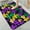 Colorful Fleur De Lis Textured, variant on 1pc Colorful Fleur De Lis Textured Bathroom Rug Bathroom Decor and Accessories- Durable,Anti Slip,And Quick Drying,Suitable For Indoor/outdoor Use - Perfect For Bathrooms,Bedrooms,Kitchens