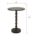 thumbnail image 6 of LumiSource Oil Rubbed Bronze Bora 26.75" Metal Accent Table, 6 of 6