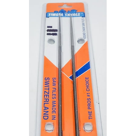 

TIMBER SAVAGE SWISS CHAINSAW SHARPENING FILE 2 PACK 13/64