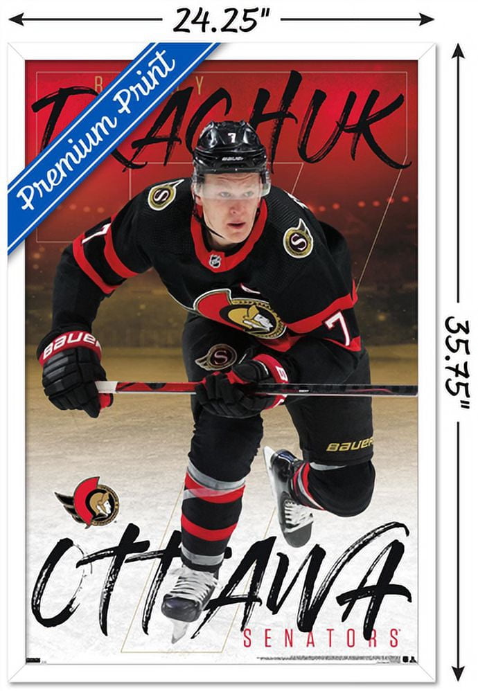 NHL Ottawa Senators - Brady Tkachuk 21 Wall Poster, 22.375" x 34", Framed