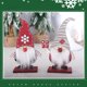 thumbnail image 2 of Cateissary Decoración de gnomo de Navidad para el hogar, decoraciones de de vacaciones encantadoras interesantes, diseño de escena DIY, adorno de Kits de decoración para fiestas Gris Cateissary HA069838-01, 2 of 6