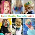 thumbnail image 5 of Maydear 12 Colors Hair Chalk for Girls Washable Hair Chalk Comb Set - Temporary Hair Dye for Kids Age 6 7 8 9 10 11 12 Children's Day Birthday Halloween Party, 5 of 12