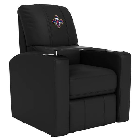DreamSeat Stealth Power Plus Recliner w/ New Orleans Pelicans Secondary in Black