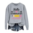 thumbnail image 5 of Tittly First Day Of School Teacher Shirts for Women, Sweatshirts for Men, Happy To See Your Face Sweatshirt, Womens Pullover Sweatshirts, Women Back To School Sweatshirt Gray S, 5 of 7