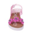 thumbnail image 2 of bebe Girl's Sandals – Cute Fashion Flat Sandals, Summer Flats with Fruit Charms and Ankle Strap (Toddler-Little Kid-Big Kid), 2 of 5