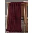 thumbnail image 3 of MDS Pack of 10 Wedding 27 x 120 inch Chiffon Table Runner for Wedding Decoration 10ft Runners - Burgundy, 3 of 4