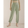 thumbnail image 4 of Pantalones de Yoga de Pierna para Mujer, Holgados y Cómodos, de Cintura Alta, con Bolsillos. Verde S, 4 of 10