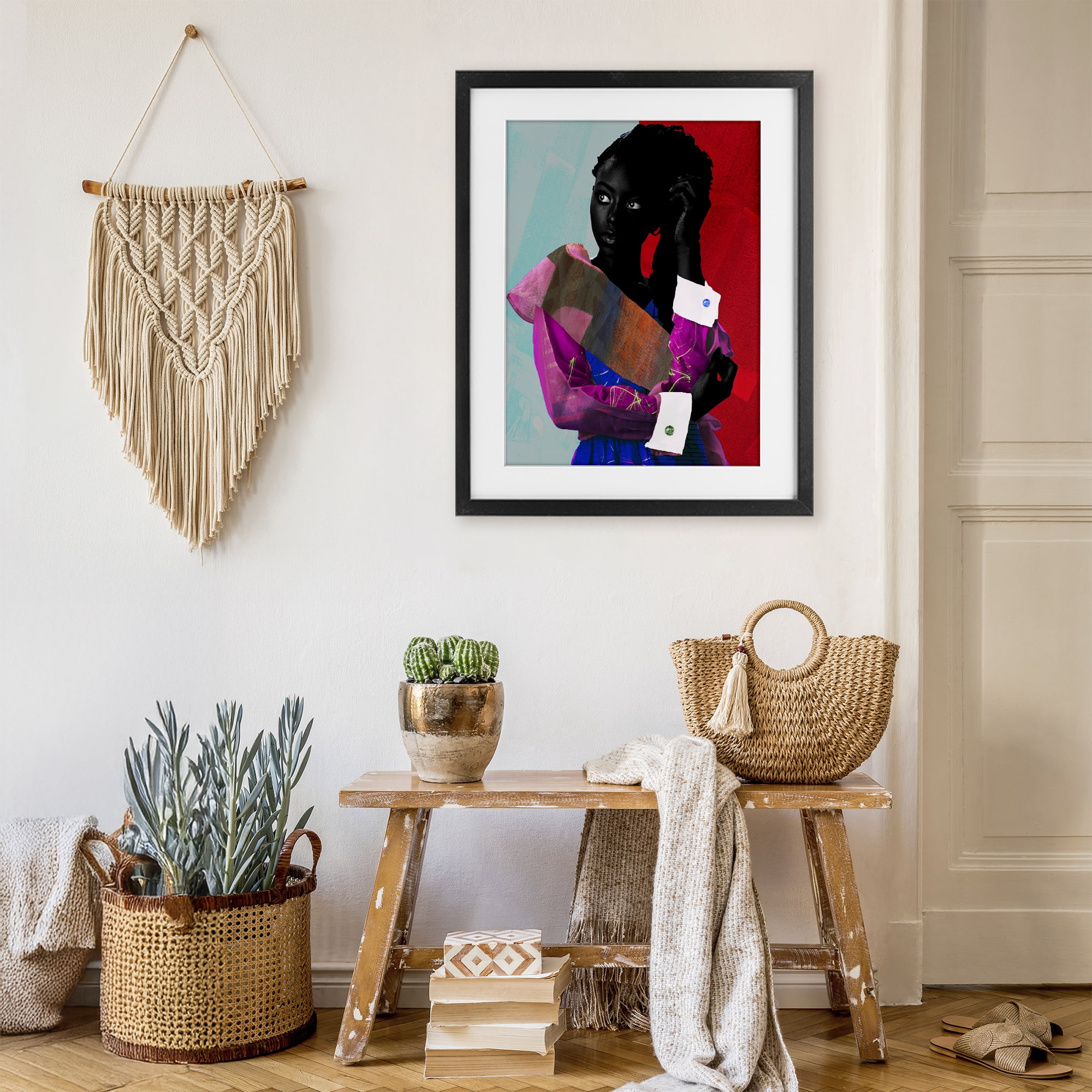 Stupell Industries New York Fashion Style Black Framed Print Under Glass, design by NUMA Art
