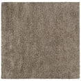 thumbnail image 3 of Safavieh Evolution Rothesay Solid Shag Area Rug, Brown, 6'7" x 6'7" Square, 3 of 11