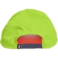 thumbnail image 4 of Fila Heritage Neon Grid Tech 6-Panel Slouch Adjustable Snapback Hat Neon Green, 4 of 5