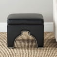 thumbnail image 5 of Safavieh MCR4636 Grant Square Ottoman, 5 of 7