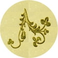 thumbnail image 1 of Ahgly Company Machine Washable Indoor Round Transitional Sun Yellow Area Rugs, 5' Round, 1 of 7