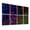 Color 4, variant on 8 Pack Art Acoustic Panels Sound Absorbing Futuristic Tunnel Neon Blue Circuit Lines Light Decorative Soundproof Wall Panels Self Adhesive for Nursery Game Room Bedroom 48"x32"