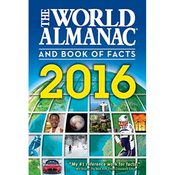 Pre-Owned The World Almanac and Book of Facts 2016, 9781600572012, 1600572014, Paperback, 1 edition