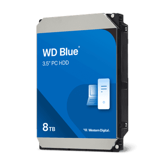 Western Digital 2TB WD Blue Internal Hard Drive - 5400 RPM, SATA 6