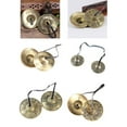thumbnail image 2 of Meditation Chime Meditation Cymbal Bells Tibetan Tingsha Cymbal Yoga Cymbal Bells Healing Mindfulness Meditation Bells, 2 of 16