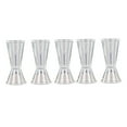 thumbnail image 4 of WHAMVOX 5-Piece Double-Ended Measuring Cups Set for Mixed Drinks and Cocktails, Accurate Liquid Measuring Tools, 4 of 8