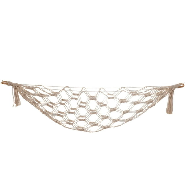yuksok Suspendu Fruit Hamac Organisateur sous Armoire Macramé Camping-Car Bateau RV Boho Moderne