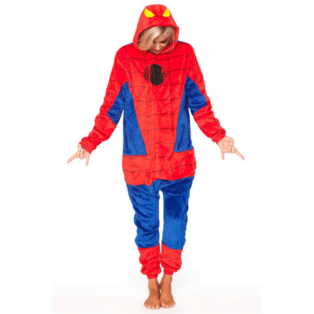 // Spiderman Adult Onesie//