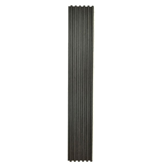 Lambrin Plus Decorativo Wpc para muros 1.84 M2 (MADERA EBANO) DECO PVC MADERA EBANO