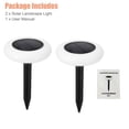 thumbnail image 4 of 2 Pcak Color Changing Solar Lights for Outdoor，Weatherproof Auto On/Off Outdoor Lights for outdoor garden, patio, porch, yard, and walkways, 4 of 9