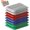 Multicolored, variant on 8 Pack Steel Wool Scrubber Kitchen Sponges, Heavy Duty Non Scratch Metal Sponges, Reusable Cleaning Scrub Pads for Dishes, Pots, Pans, Sink and Tough Hard Stains (Multicolored)